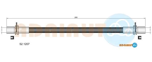 Brake Hose (52.1207)