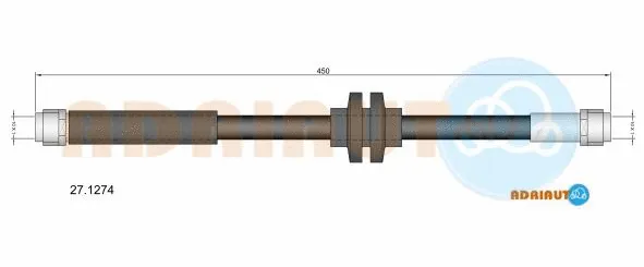 Brake Hose (27.1274)