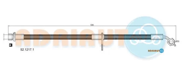 Brake Hose (52.1217.1)