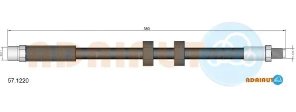 Brake Hose (57.1220)