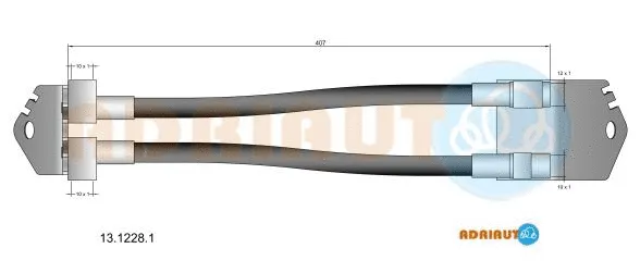 Brake Hose (13.1228.1)