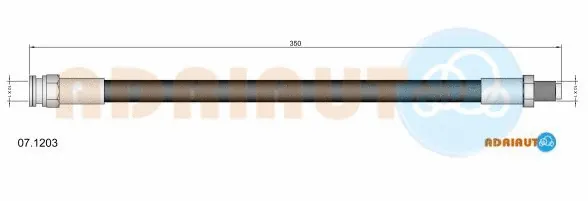 Brake Hose (07.1203)