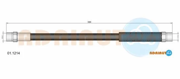 Brake Hose (01.1214)