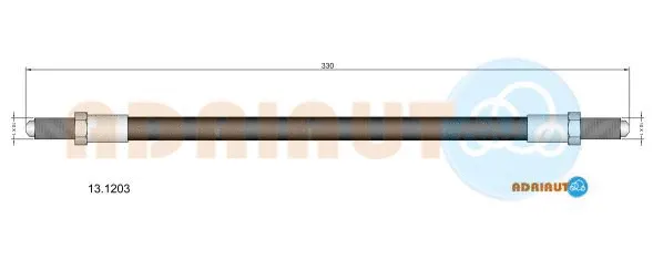 Brake Hose (13.1203)