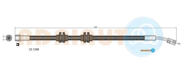 Brake Hose (33.1298)