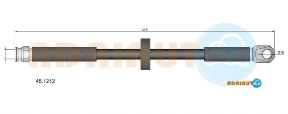 Brake Hose (45.1212)