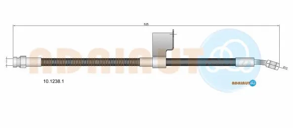 Brake Hose (10.1238.1)