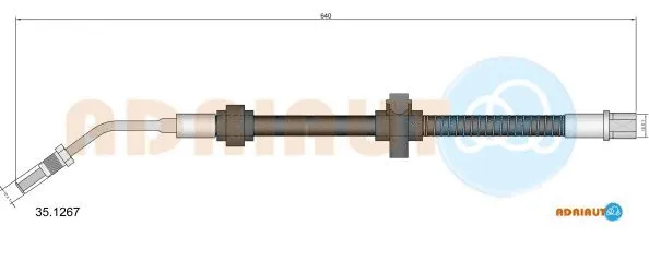 Brake Hose (35.1267)