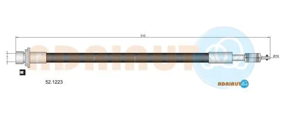 Brake Hose (52.1223)