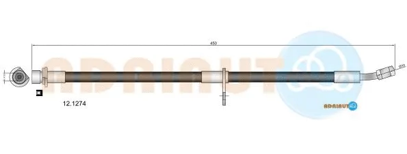 Brake Hose (12.1274)