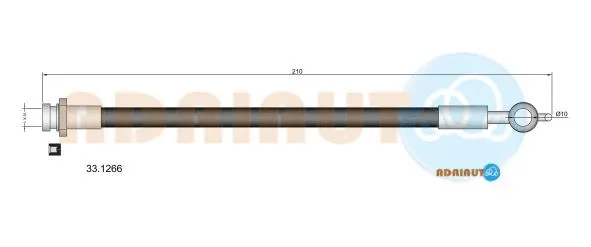 Brake Hose (33.1266)