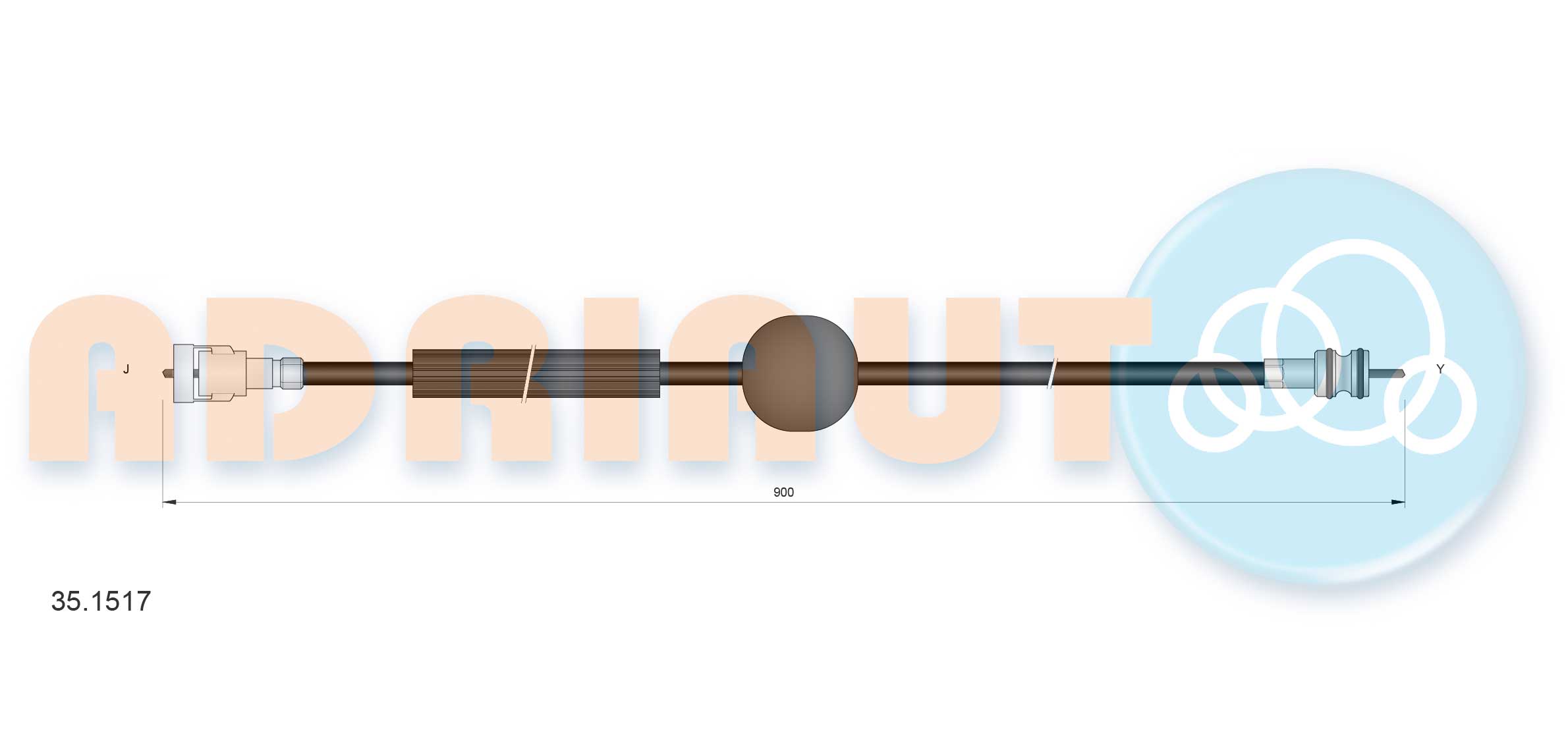 Speedometer Cable (35.1517)