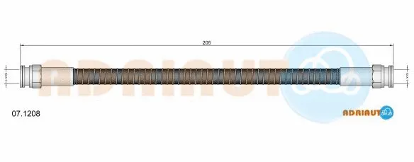 Brake Hose (07.1208)