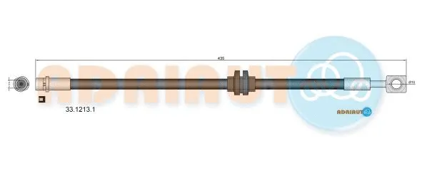 Brake Hose (33.1213.1)