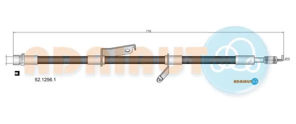 Brake Hose (52.1256.1)