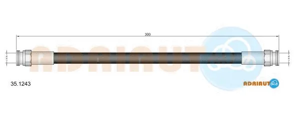 Brake Hose (35.1243)