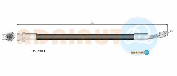 Brake Hose (10.1235.1)