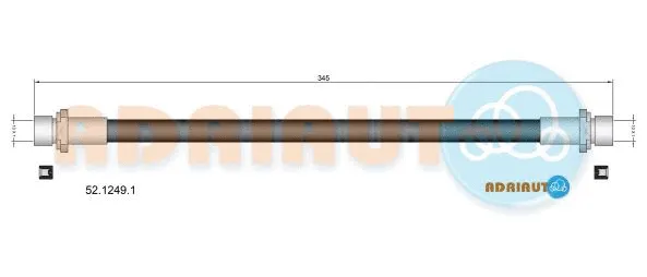 Brake Hose (52.1249.1)