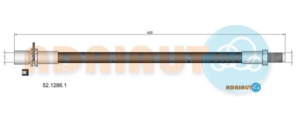 Brake Hose (52.1286.1)
