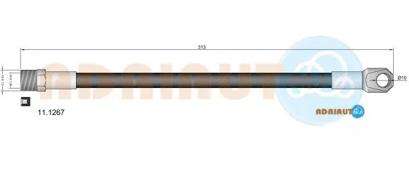 Brake Hose (11.1267)