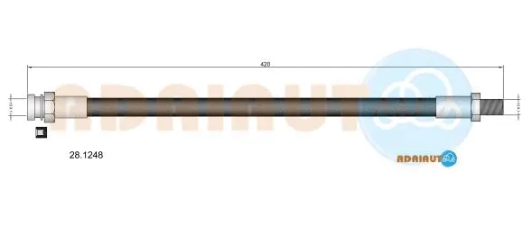 Brake Hose (28.1248)