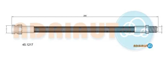 Brake Hose (45.1217)