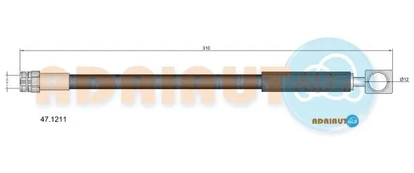 Brake Hose (47.1211)