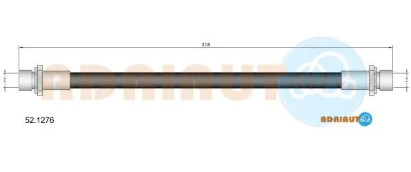 Brake Hose (52.1276)