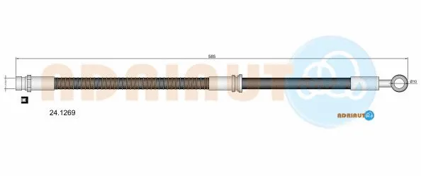 Brake Hose (24.1269)