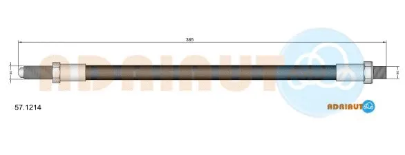 Brake Hose (57.1214)