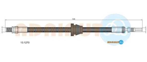 Brake Hose (13.1270)