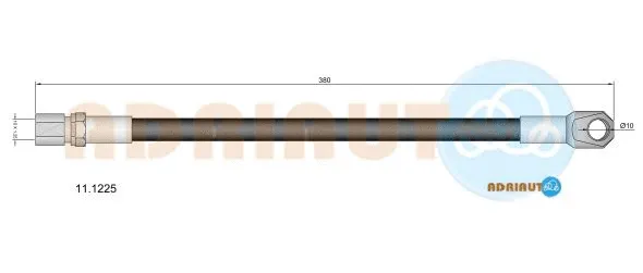 Brake Hose (11.1225)