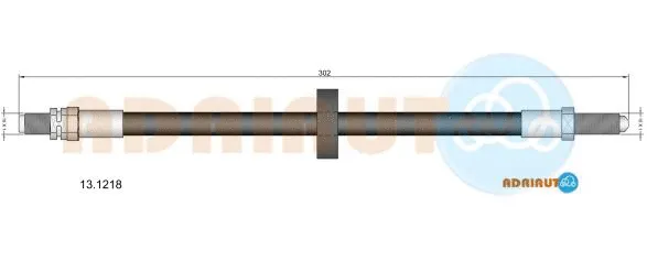 Brake Hose (13.1218)