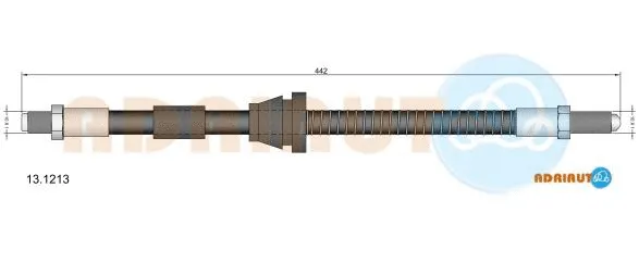 Brake Hose (13.1213)