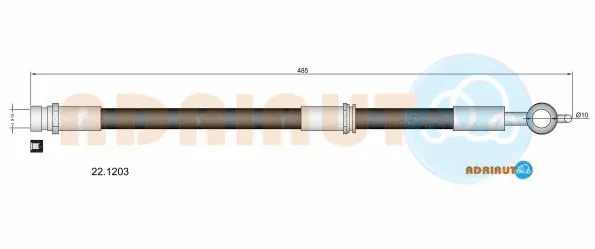 Brake Hose (22.1203)