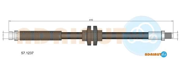 Brake Hose (57.1237)