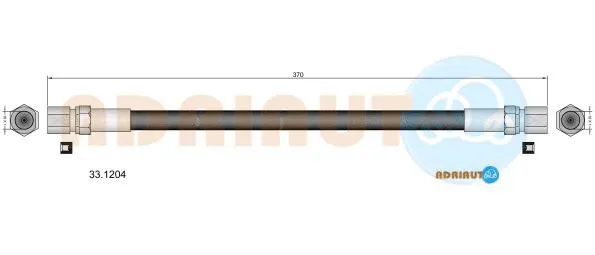 Brake Hose (33.1204)