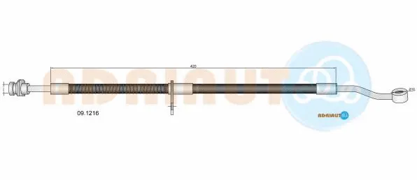 Brake Hose (09.1216)
