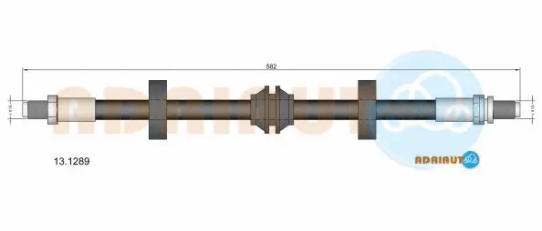 Brake Hose (13.1289)