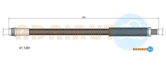 Brake Hose (41.1281)