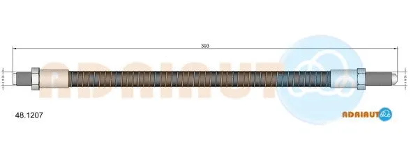Brake Hose (48.1207)