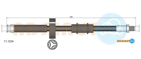 Brake Hose (11.1234)