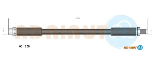 Brake Hose (03.1259)