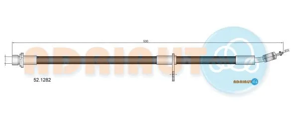 Brake Hose (52.1282)