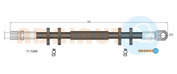 Brake Hose (11.1249)