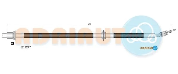 Brake Hose (52.1247)