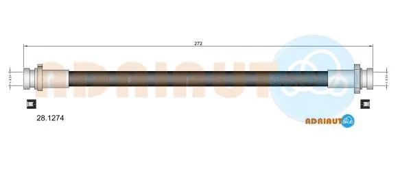Brake Hose (28.1274)