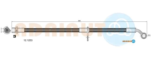 Brake Hose (12.1253)