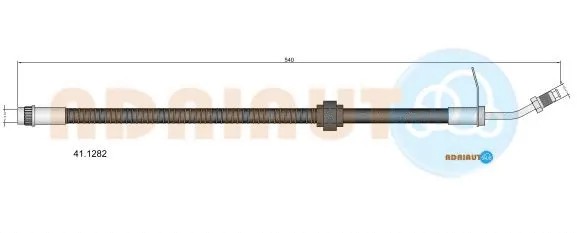 Brake Hose (41.1282)