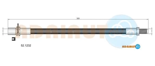 Brake Hose (52.1232)